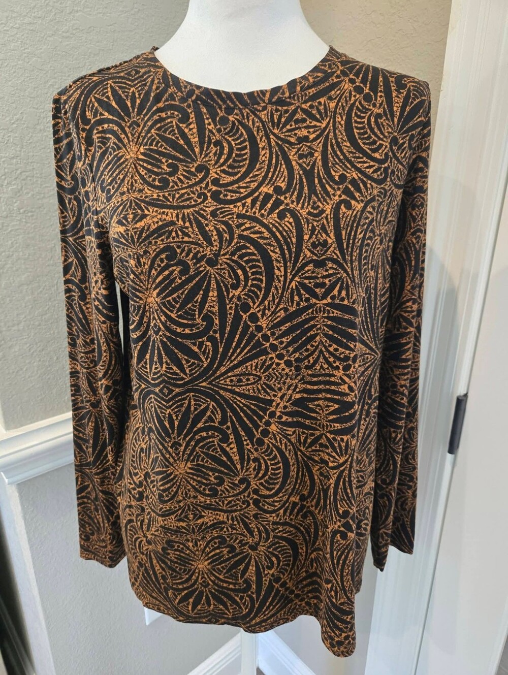 Chico's Ornate Layering Tee